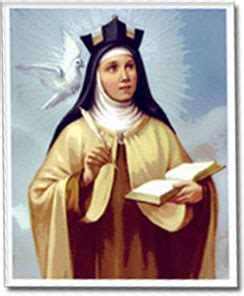 About St. Teresa of Avila and Mother Marie Louise De .